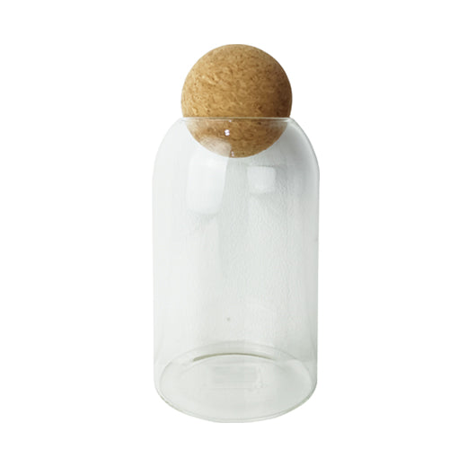 Glass Container with Ball Cover 750ml