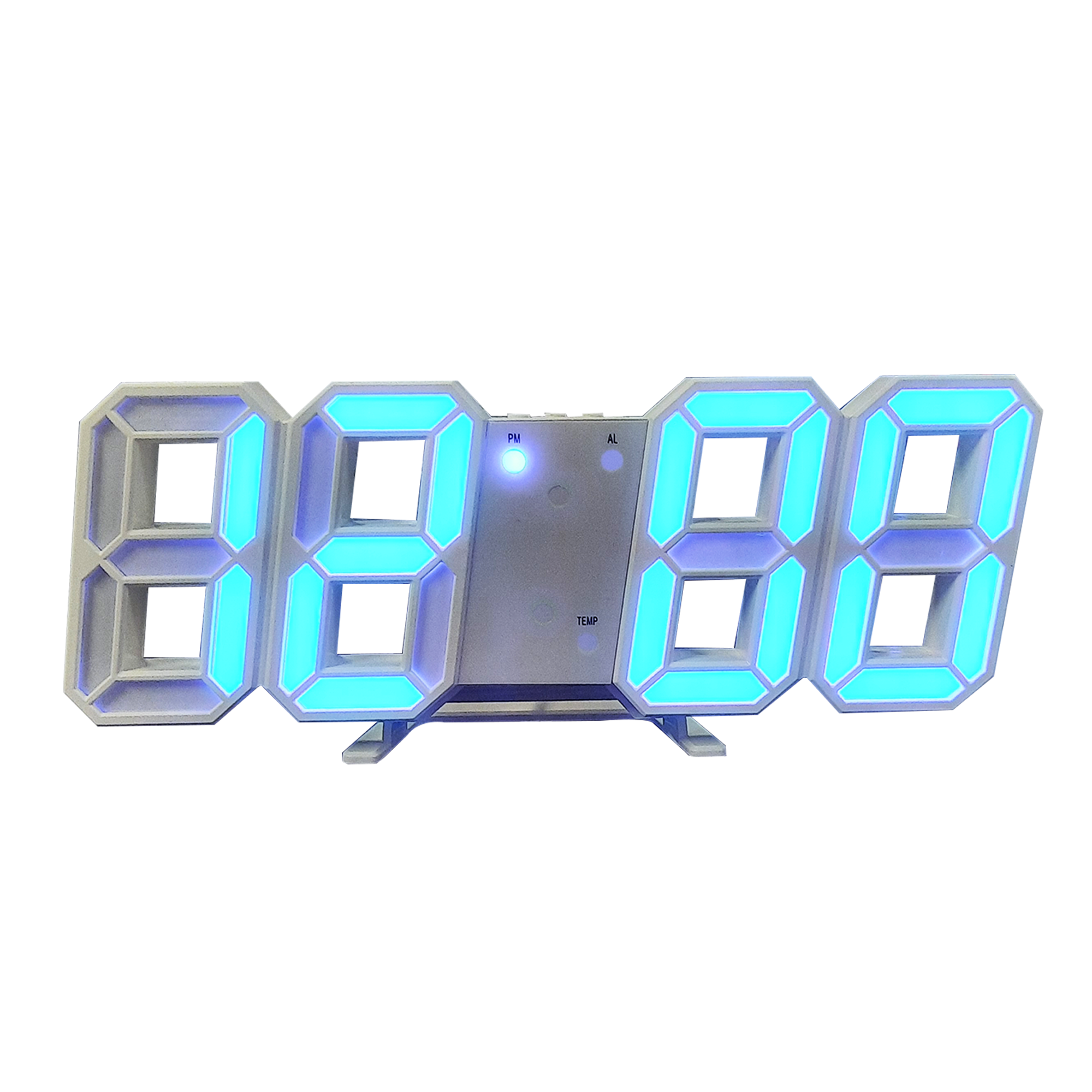 3D LED Digital Multifunctional Clock