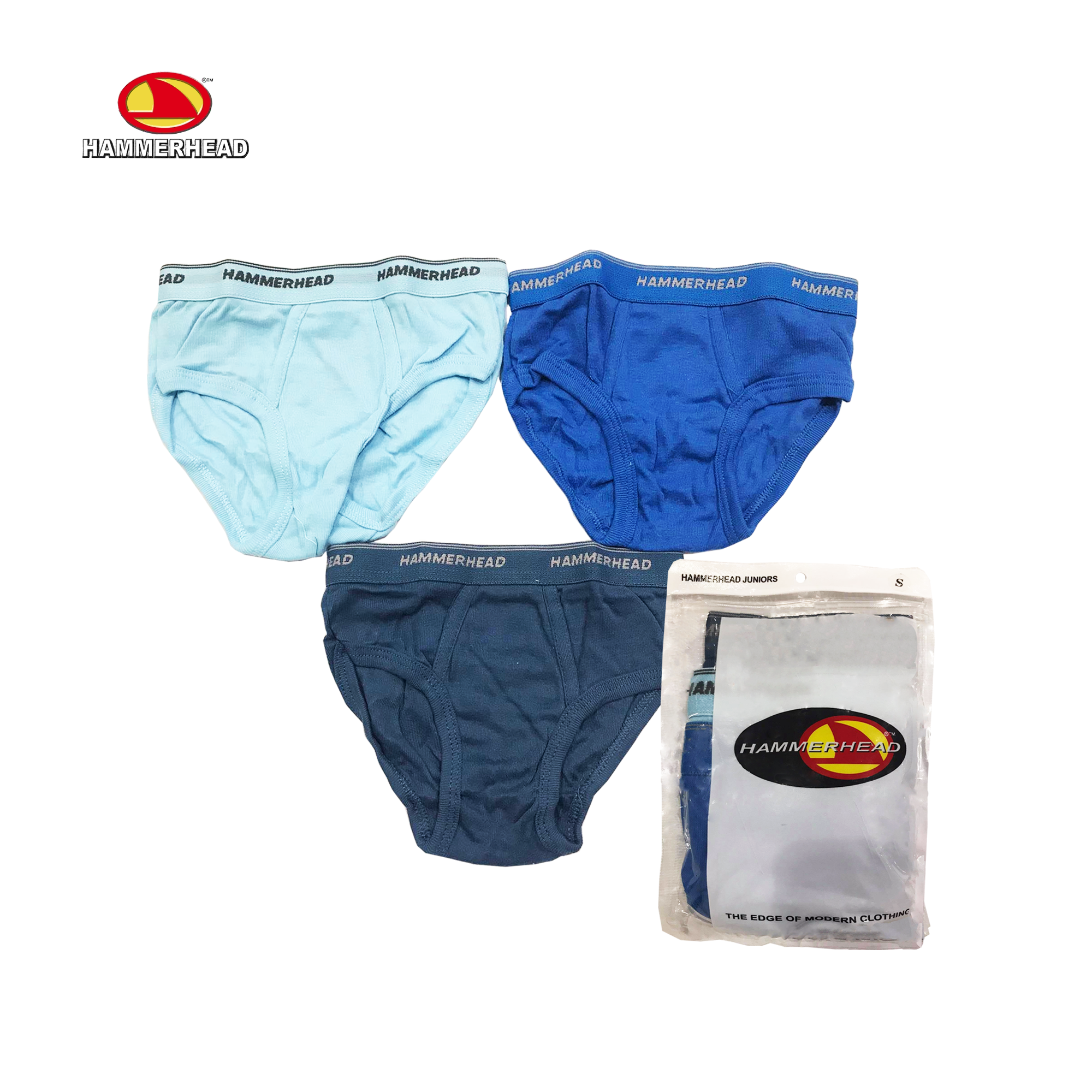 Hammerhead Boy's 3 in 1 Brief