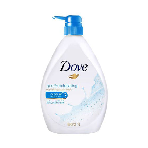Dove Gentle Exfoliating Body Wash 1L