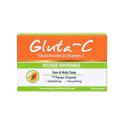 Gluta-C Intense Whitening Papaya Face & Body Soap 55g