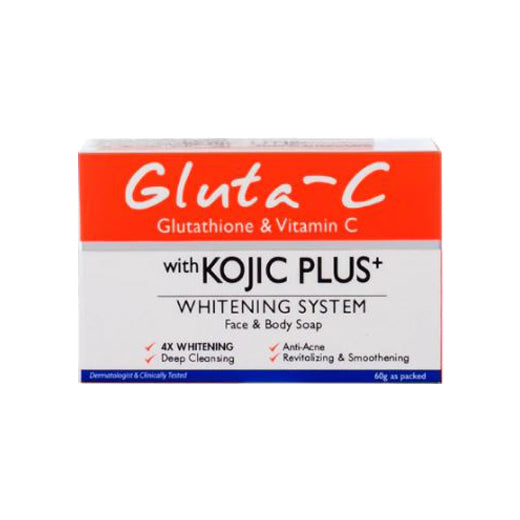 Gluta-C with Kojic Plus + Face and Body Soap 60g