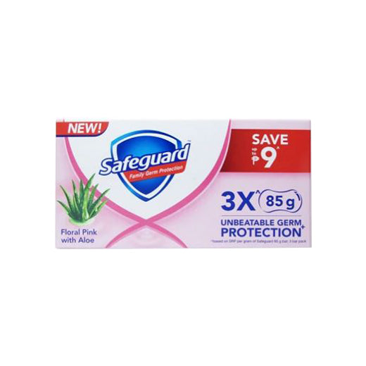 Safeguard Bar Soap Tripid Pack Pink Yaman 85gx3s