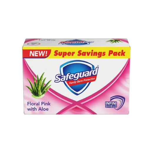 Safeguard Bar Soap Floral Pink With Aloe 180g