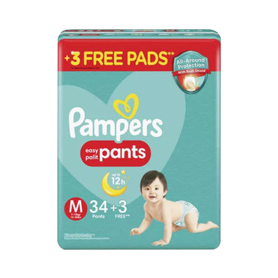 Pampers Baby Dry Pants Value Medium 34s