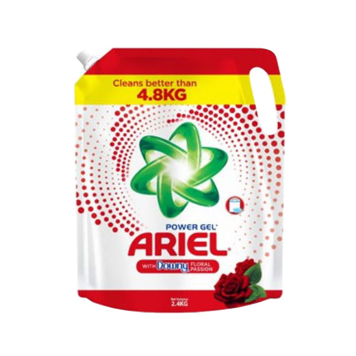 Ariel Liquid with Downy 2.4kg Refill