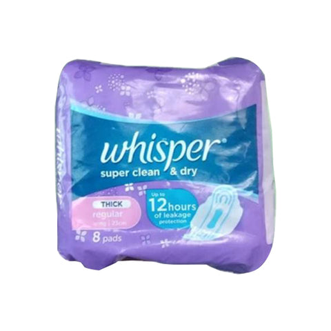 Whisper Regular Flow Wings 8's