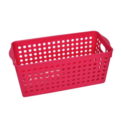 Stock Basket Slim (29.5×13.3×12.3cm) - Rose Pink