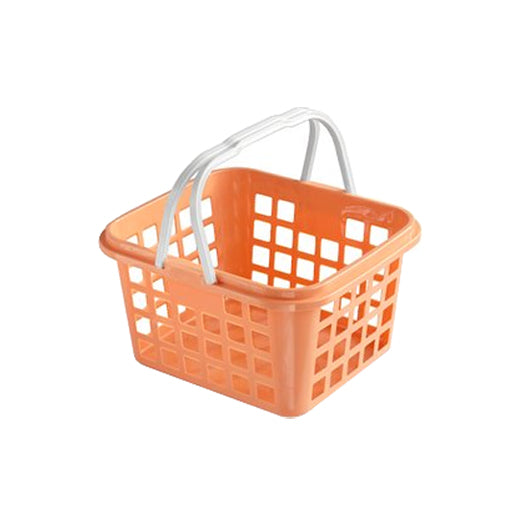 Fruit Basket With Handle - Pale Orange