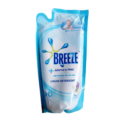 Breeze Gentle & Free Liquid Detergent 650ml