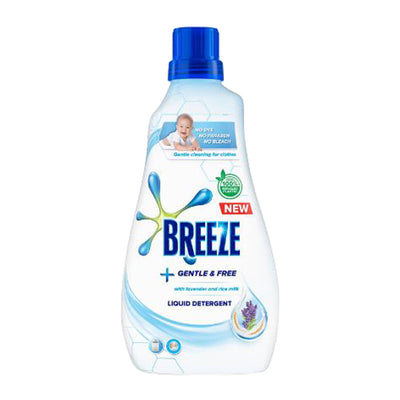 Breeze Gentle & Free Liquid Detergent 980ml