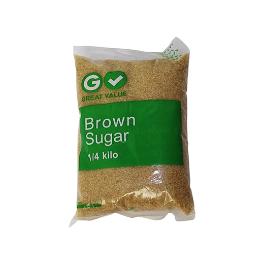 Great Value Brown Sugar 1/4 Kg