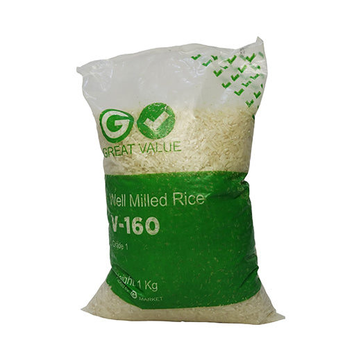 Great Value V-160 Rice 1KG – Shop Gaisano