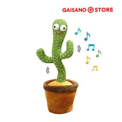 Dancing Cactus Fun Toy Chargeable USB Cable