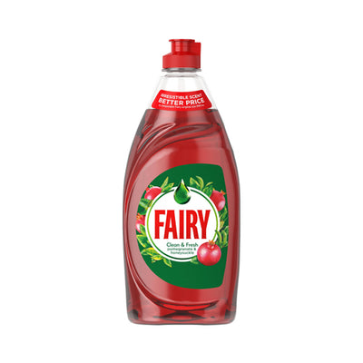 Fairy Clean & Fresh Pomegranate & Honeysuckle Dishwashing Liquid 520ML