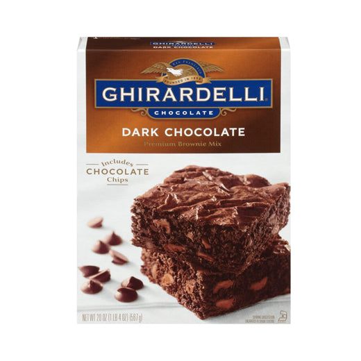 Ghirardelli Chocolate Dark Chocolate Brownie Mix 567g