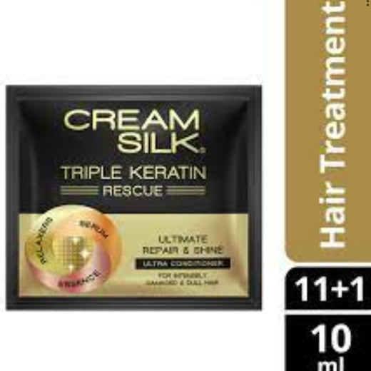 Buy 11 Creamsilk Tri-Keratin Rep Shine 10ml Get 1 Free