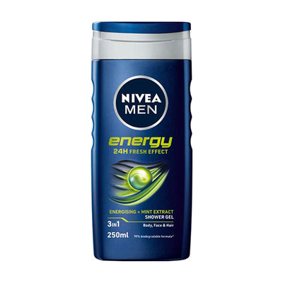 Nivea Energy Shower Gel for Men 250mL
