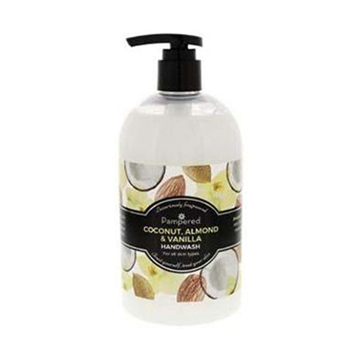 Luxuriously Fragranced Pampered Coconut, Almond and Vanilla Hand Wash 500ml
