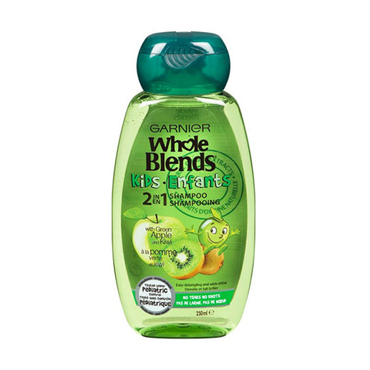 Garnier Whole Blends 2in1 Shampoo Green Apple and Kiwi 250mL