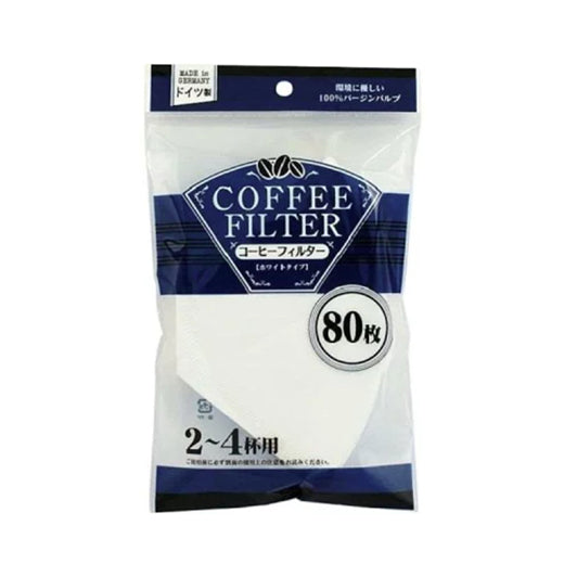Maruki Pulp Coffee Filter White 2-4 Cups 80 Sheets