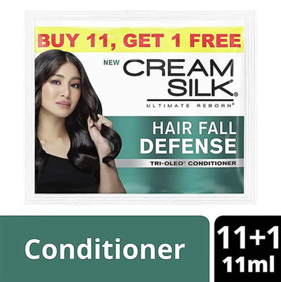 Buy 11 Creamsilk Ultimate Reborn Hairfall Defense 11ml Green Get 1 Free