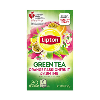 Lipton Green Tea Orange Passion Fruit & Jasmine 20s 1.6oZ