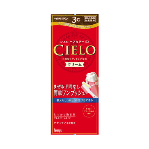 Cielo Hair Color Ex Cream 3c (Caramel Brown) 226g/ML