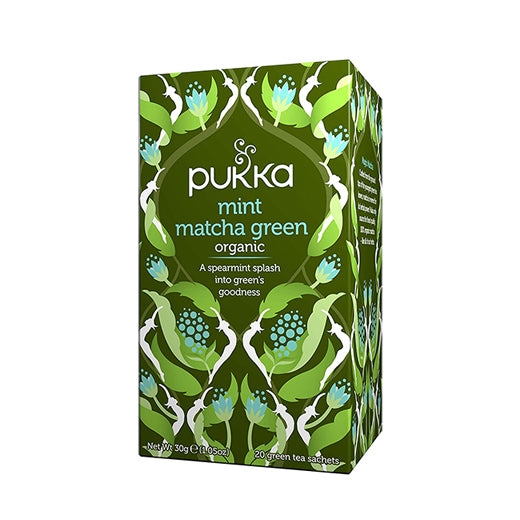 Pukka Mint Matcha Green Organic Herbal Tea 20'sx1.05oz