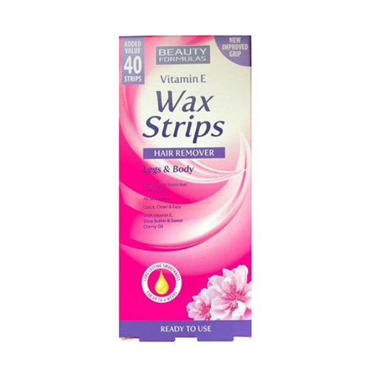 Beauty Formulas Cold Wax Strips 40's