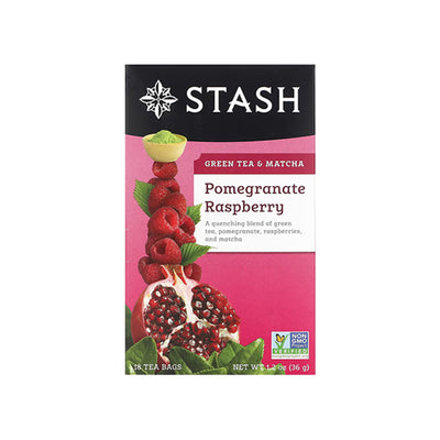 Stash Pomegranate Raspberry Green Tea 18'sx1.2oz