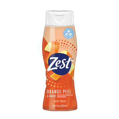 Zest Orange Peel Body Wash