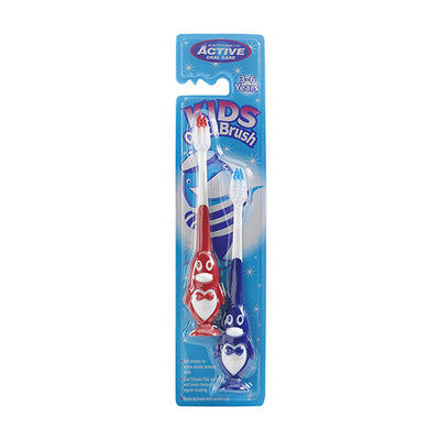 Beauty Formulas Active Oral Care Kids Quick Brush 3-6 Years Penguin 2S
