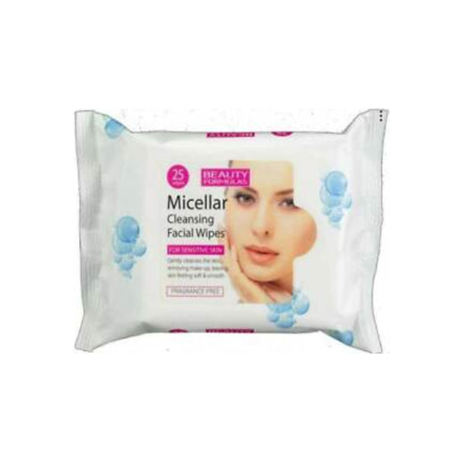 Beauty Formulas Micellar Cleansing Facial Wipes 25's