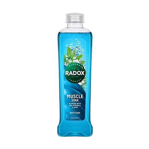 Radox Muscle Soak Blended With Sea Minerals & Sage 500ML