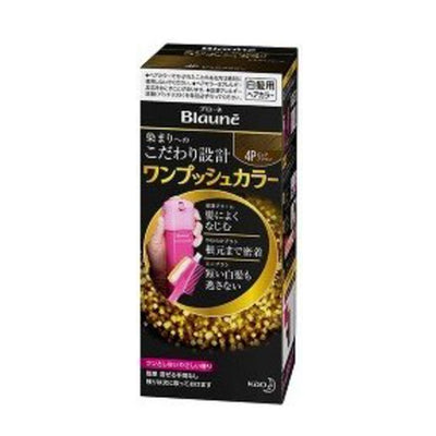 Kao Blaune One PUsh Color 4P Pure Brown 80g
