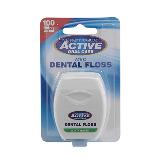 Beauty Formulas Active Oral Care Mint Dental Floss 100 meter