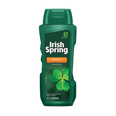 Irish Spring Original Moisturizing Face + Body Wash 18 fL Oz