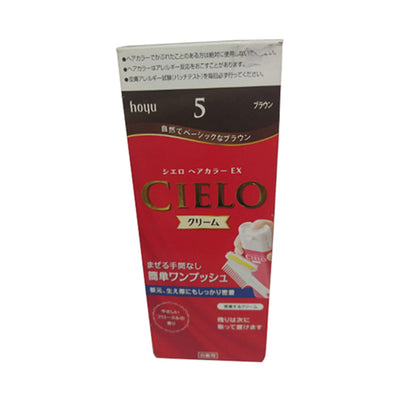 Cielo Hair Color Ex Cream 5 Brown 226g
