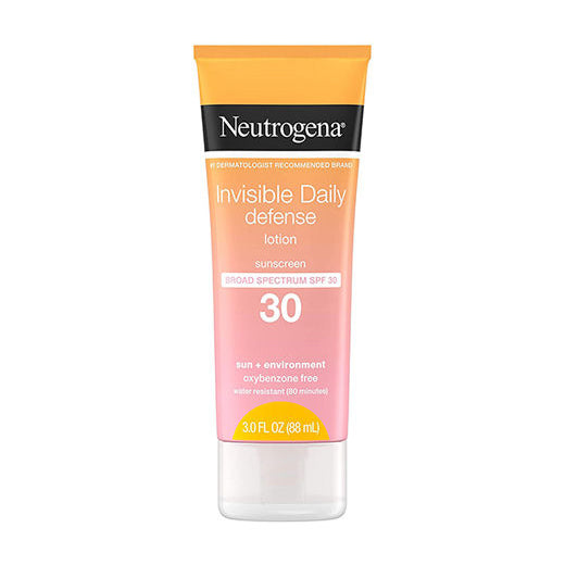 Neutrogena Invisible Daily Defense SPF 30 Lotion Sunscreen 3.0 fl oz