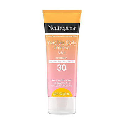 Neutrogena Invisible Daily Defense SPF 30 Lotion Sunscreen 3.0 fl oz