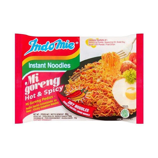 Indomie Mi Goreng Hot & Spicy Instant Noodles 80g