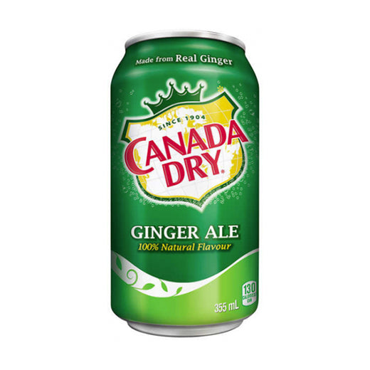 Canada Dry Ginger Ale 100% Natural Flavour 355ml