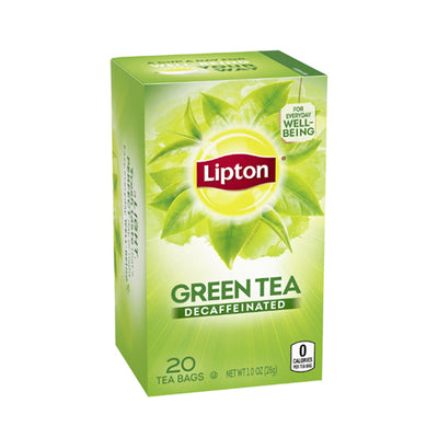 Lipton Green Tea Decaffeinated 20S 1.0OZ