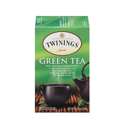 Twinings Green Tea Natural 20 tea bags - 1.41oz