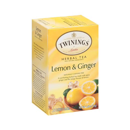 Twinings Herbal Tea Lemon Ginger 20'sX1.06oz