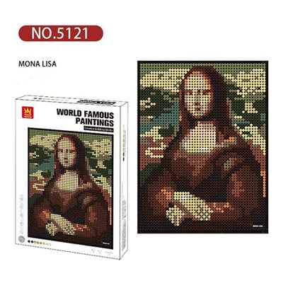 Wange 5121 Creative Building Blocks Mona Lisa